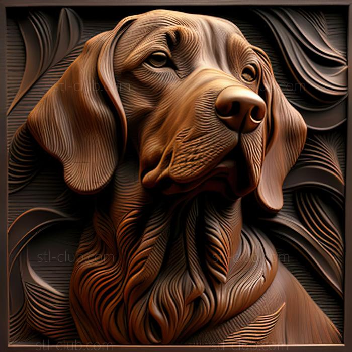 3D model st The Hound of Artoise dog (STL)